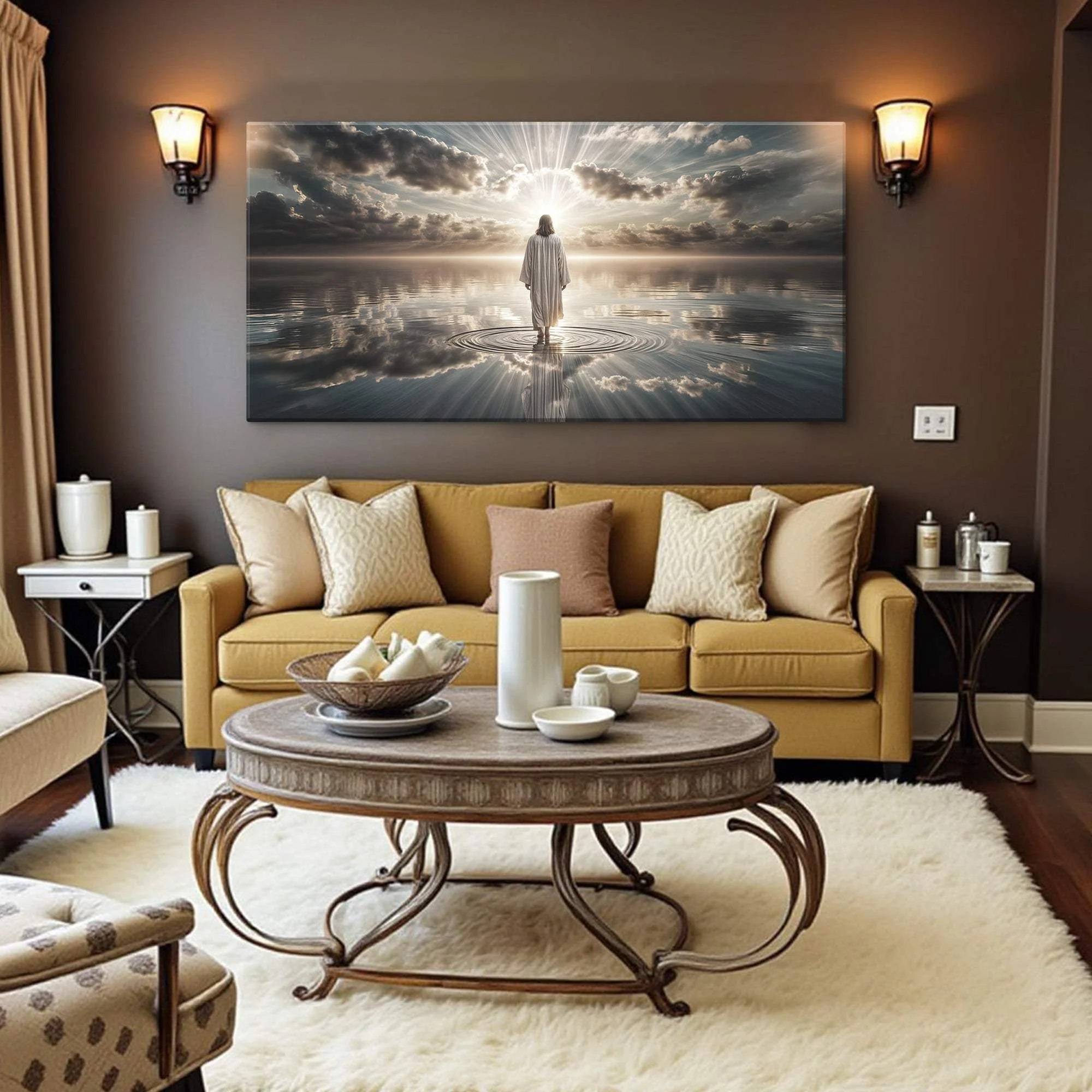 Walking on Water - Faith Wall Art III - Image 3