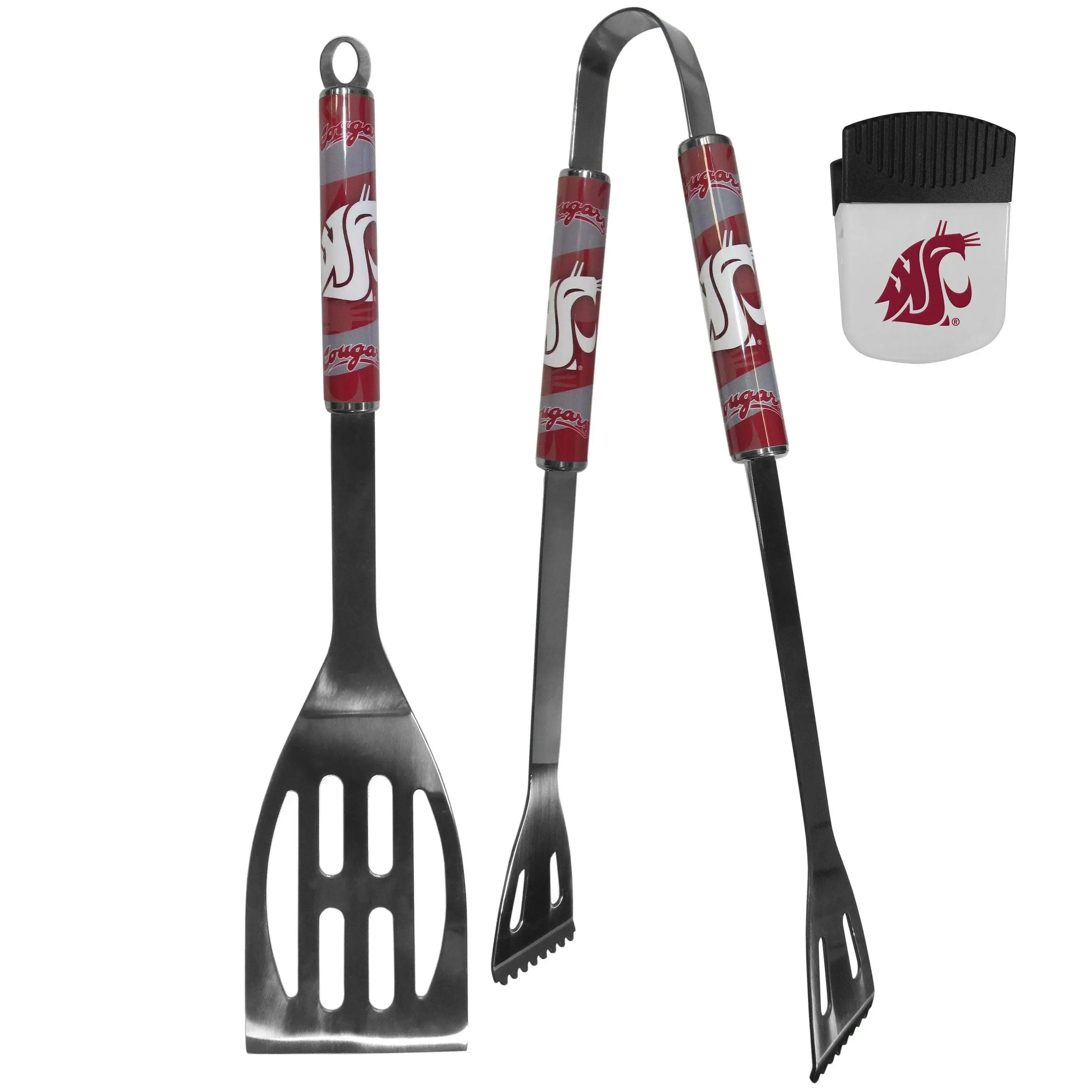 Washington St. Cougars 2 pc BBQ Set and Chip Clip
