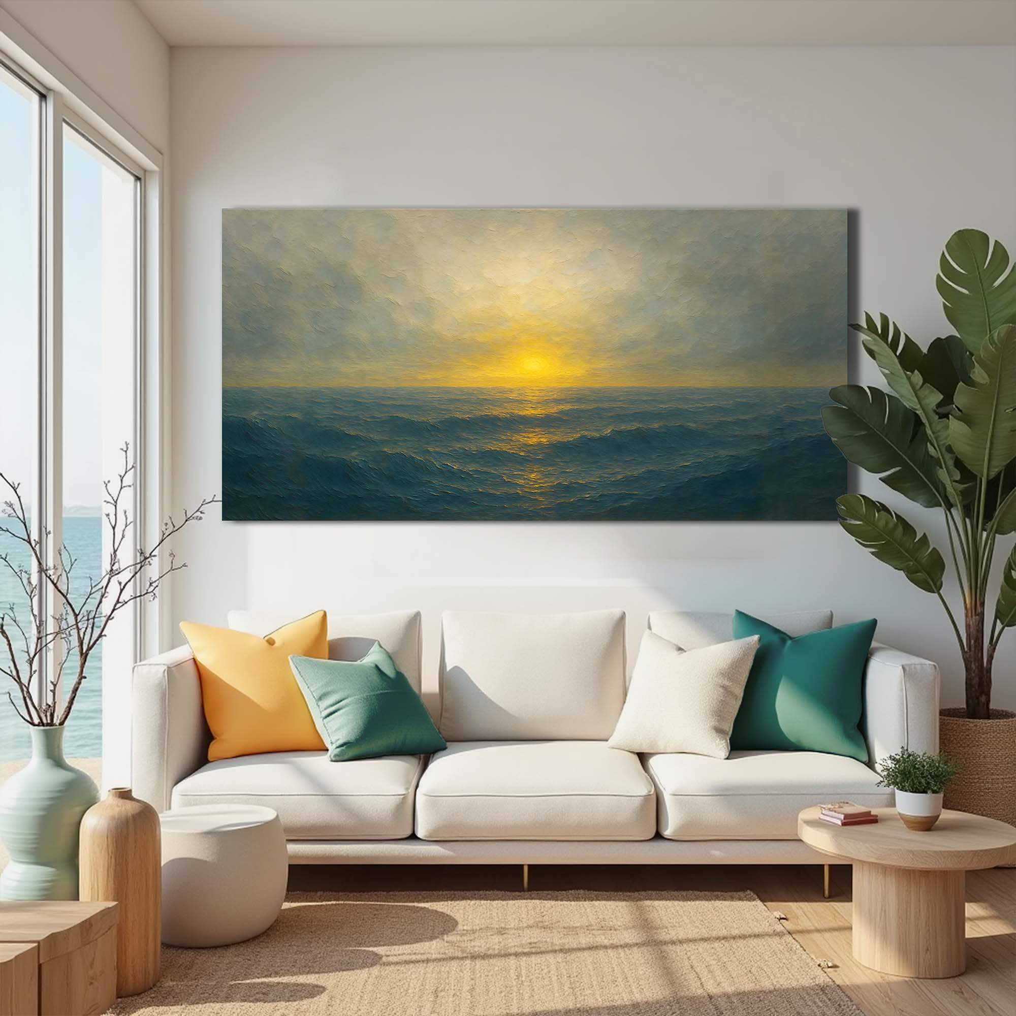 Waterscape Abstract Wall Art IV - Image 3