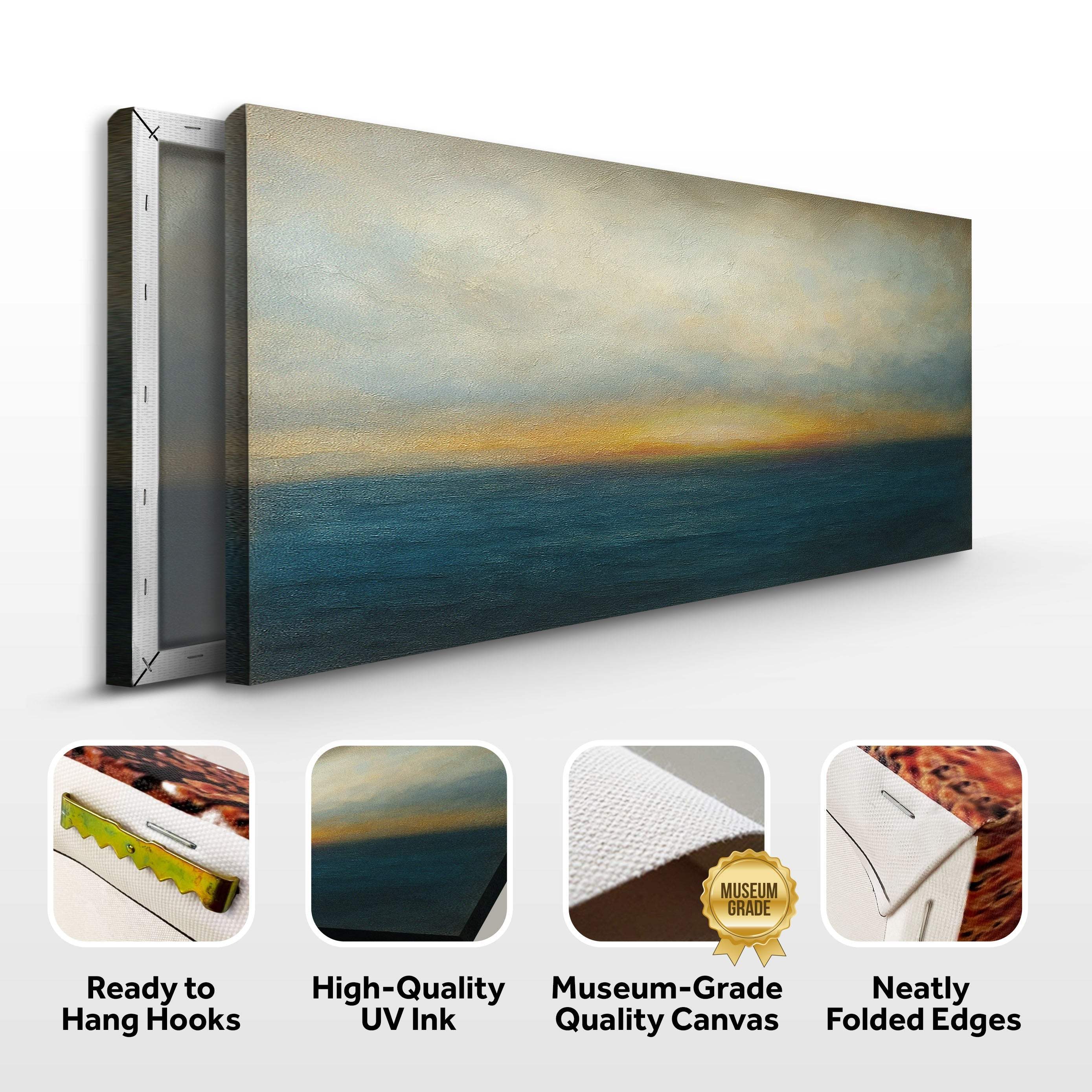 Waterscape Abstract Wall Art V - Image 8