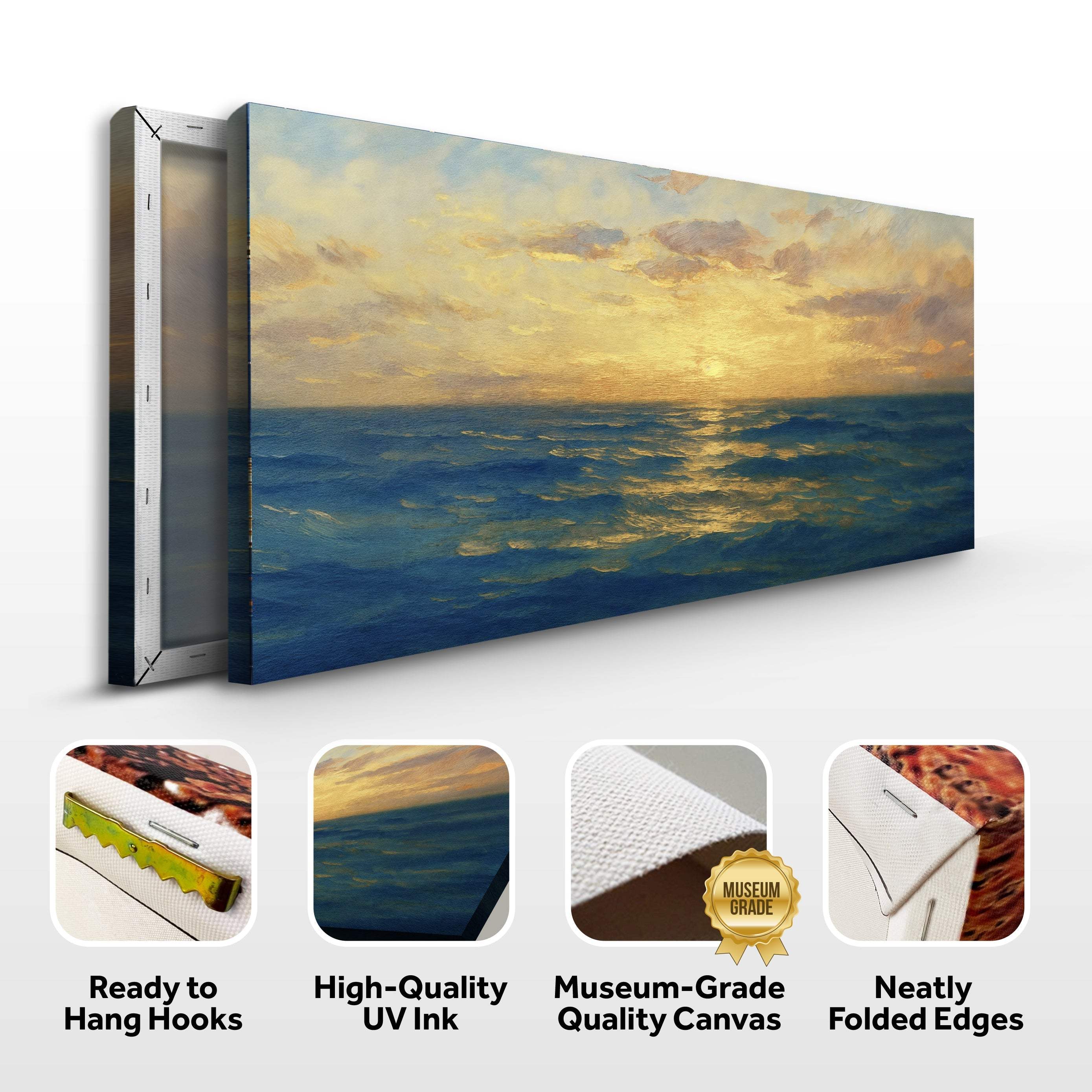 Waterscape Abstract Wall Art VII - Image 8