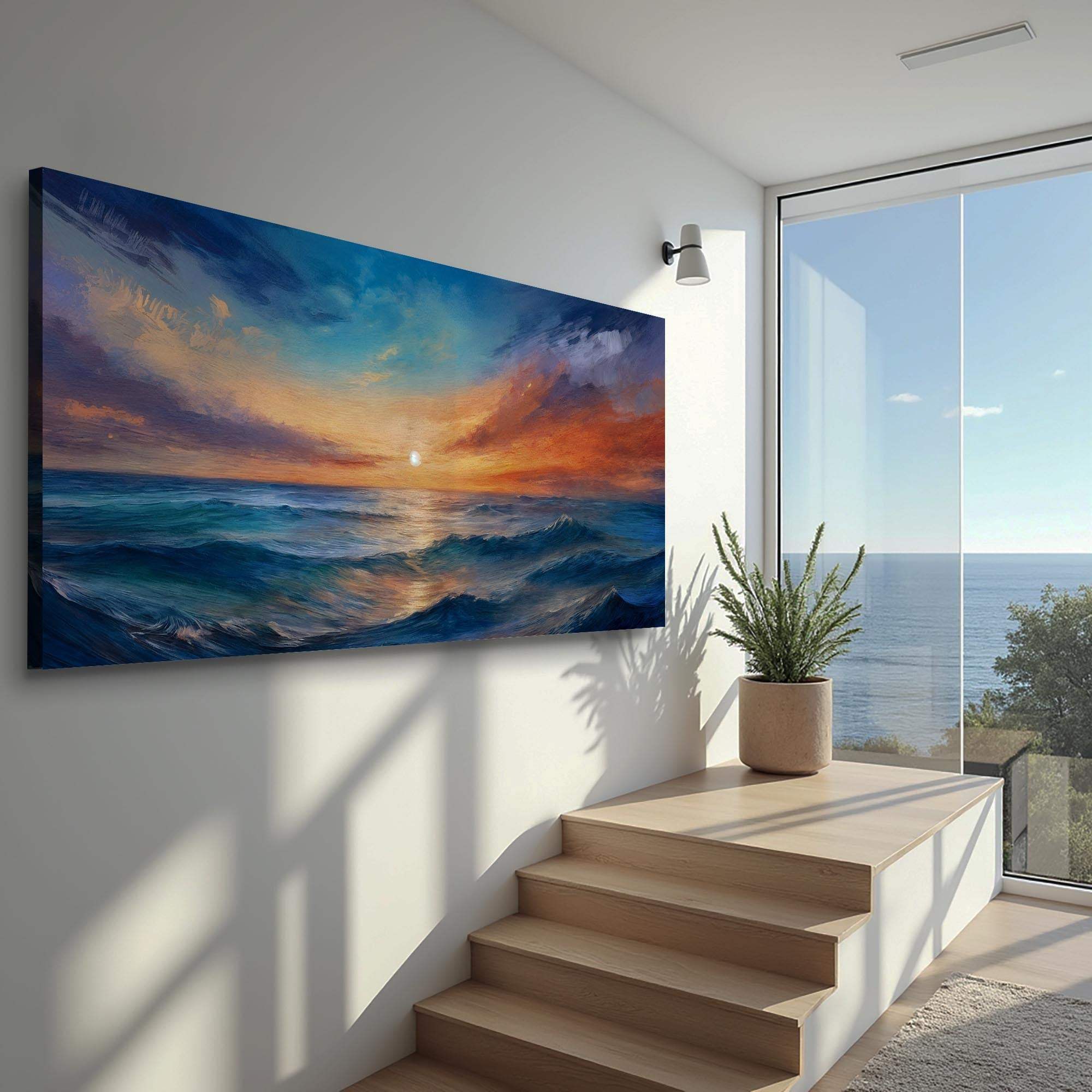 Waterscape Abstract Wall Art XIII - Image 2