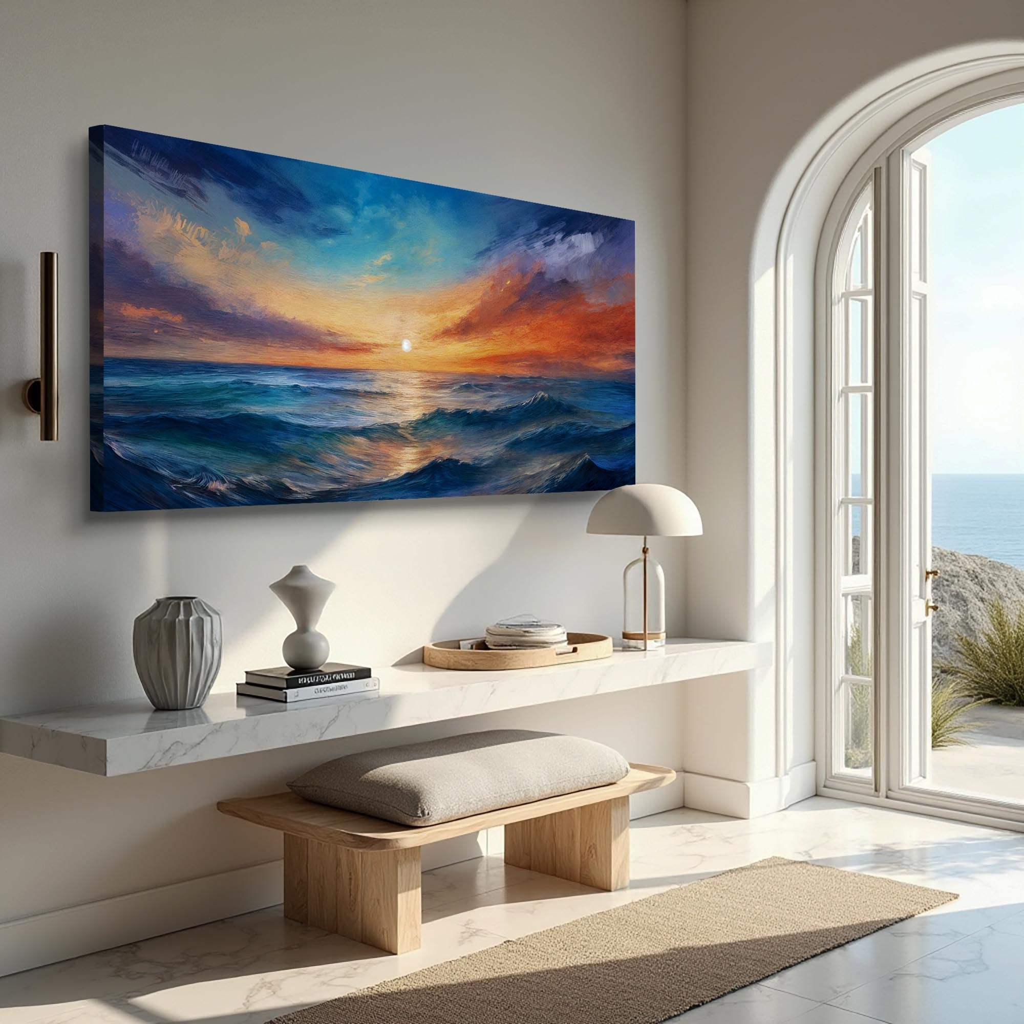 Waterscape Abstract Wall Art XIII - Image 4