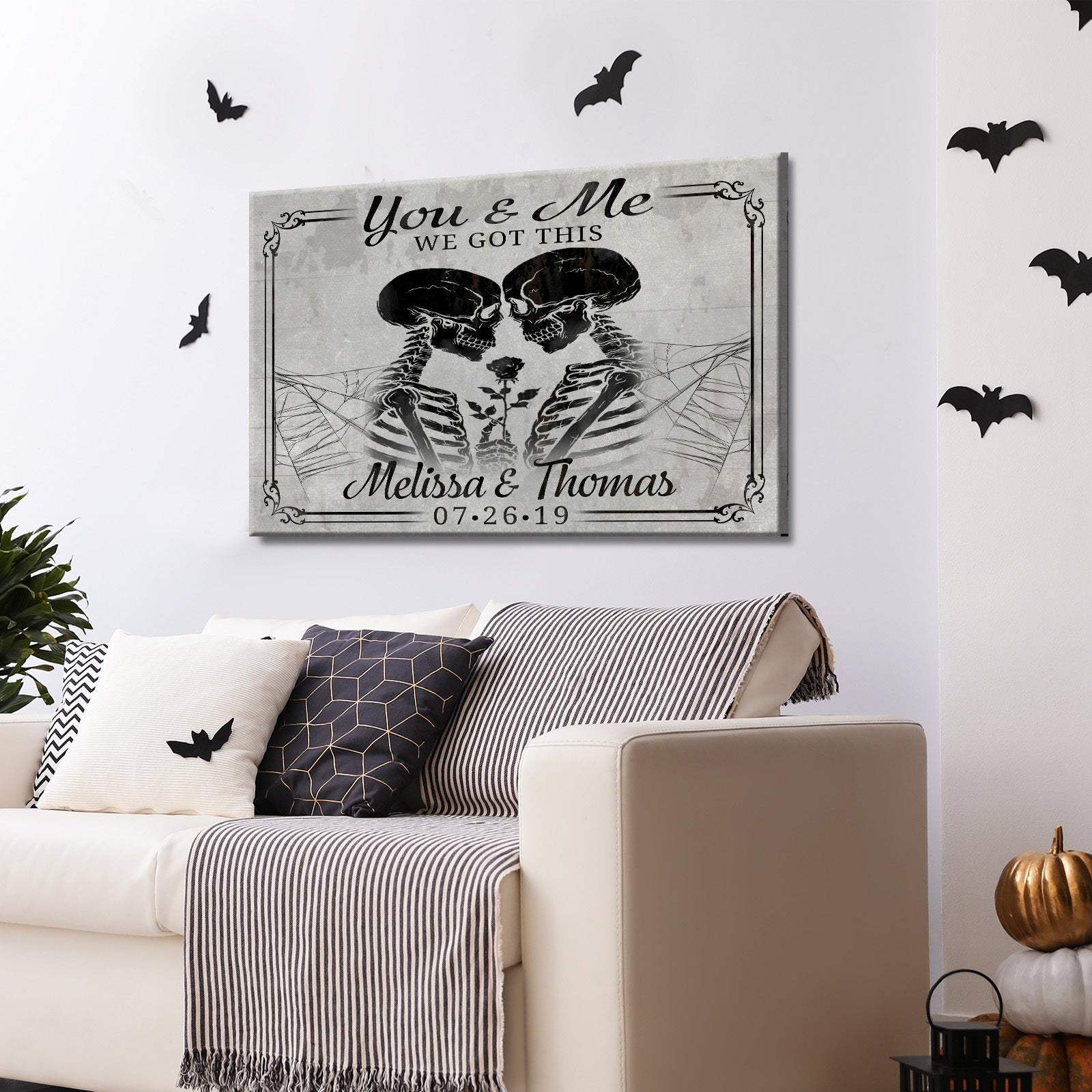 We Got This Skeleton Couple Sign V - Image 2