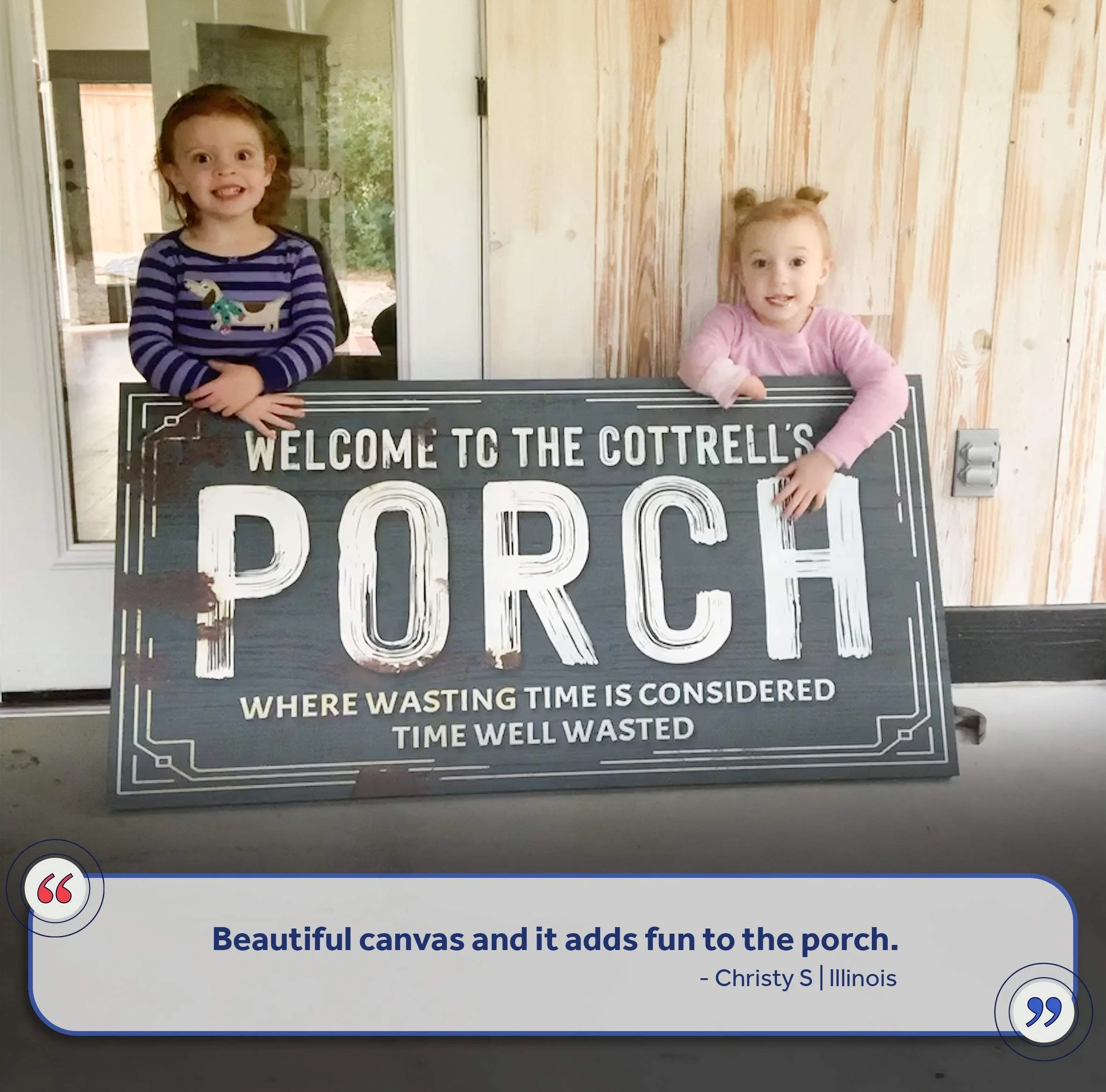 Welcome To The Porch Sign VI - Image 7