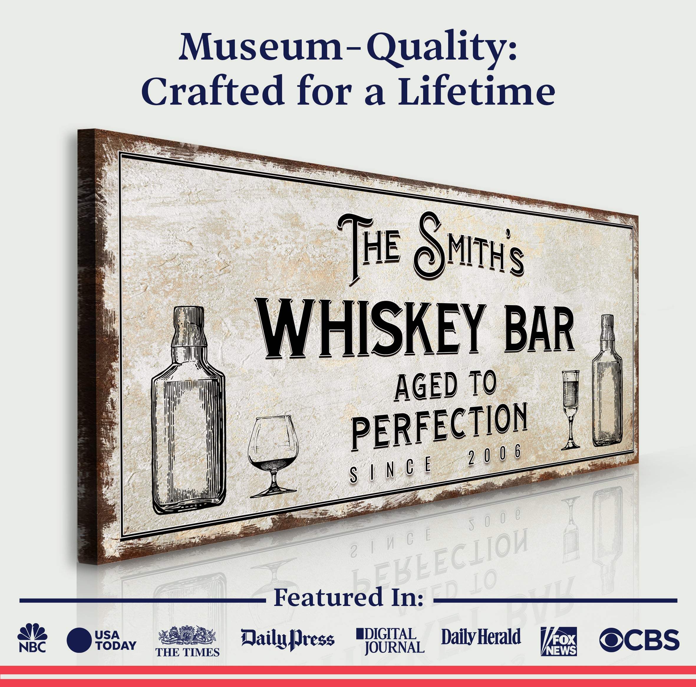 Whiskey Bar Sign III - Image 3