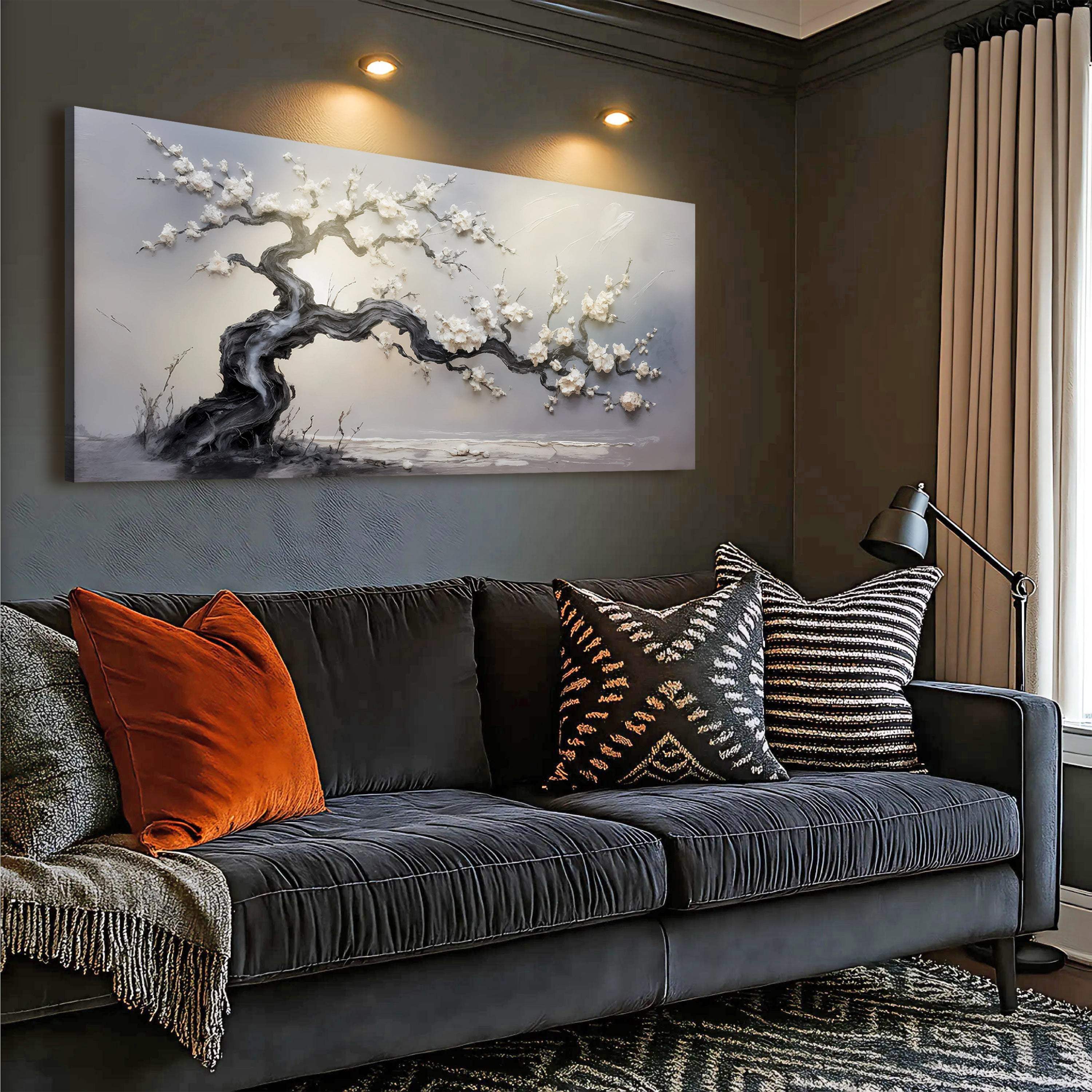 White Blossom Wall Art - Image 4