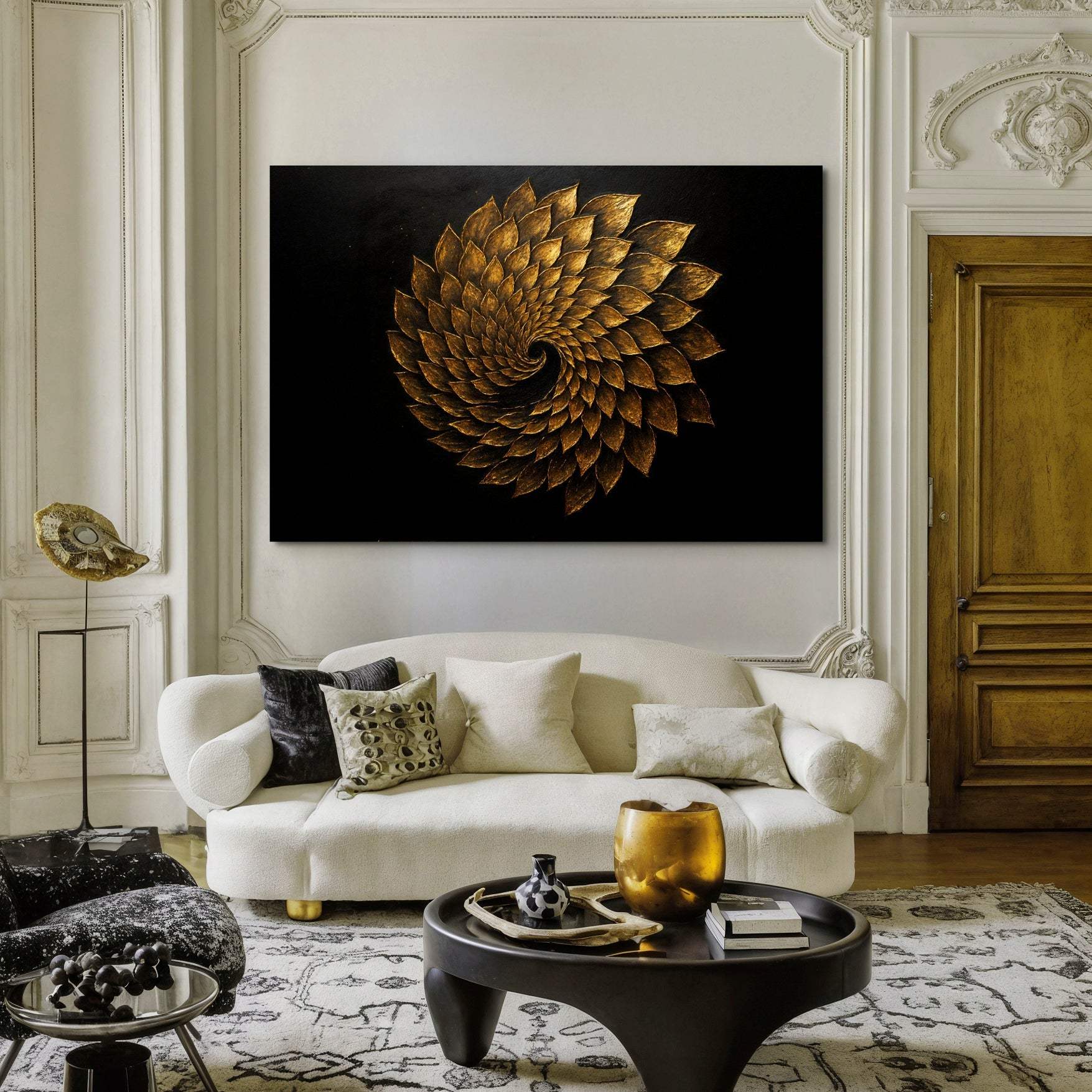 Winged Harmony Abstract Wall Art - Image 4