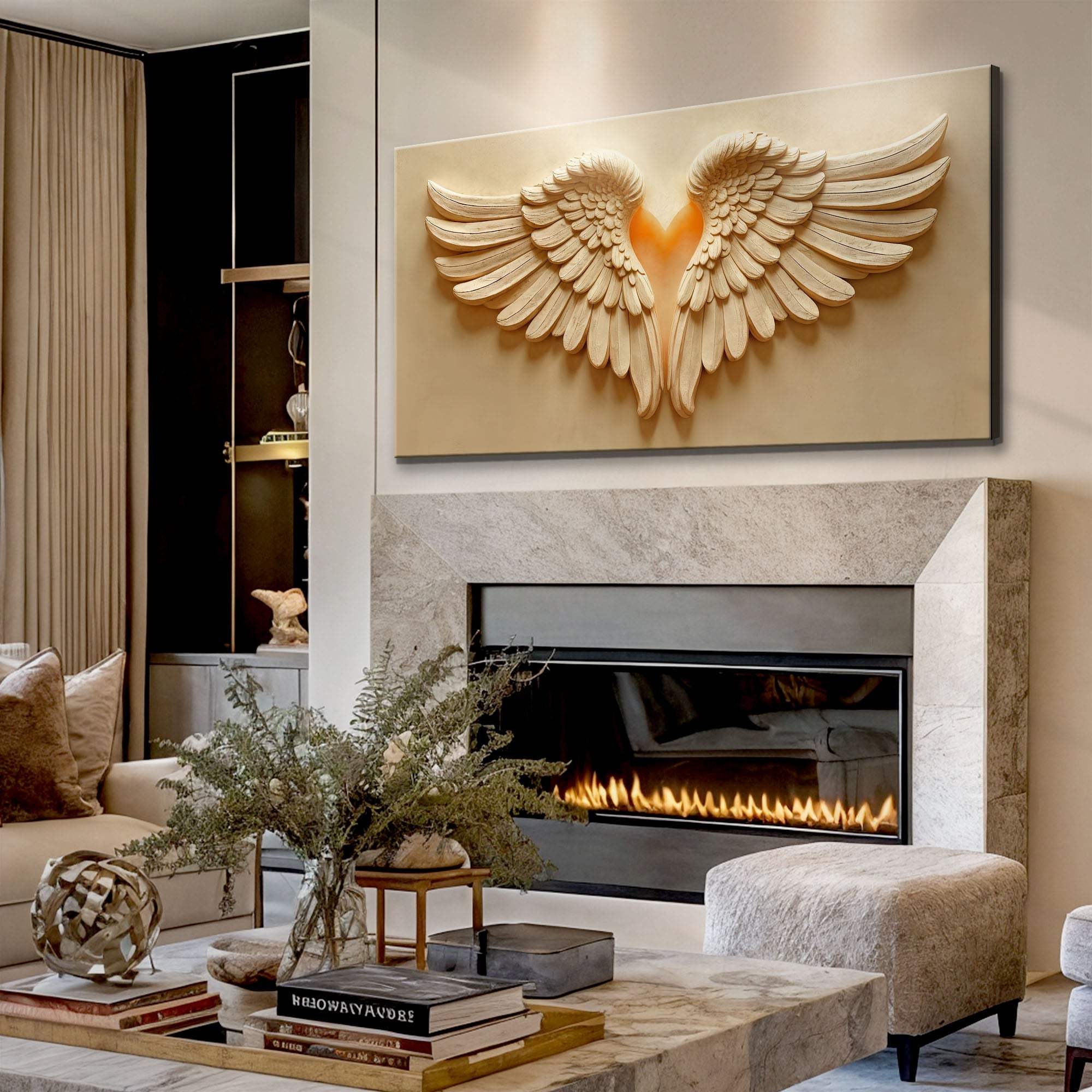 Wings Of Devotion Wall Art - Image 2