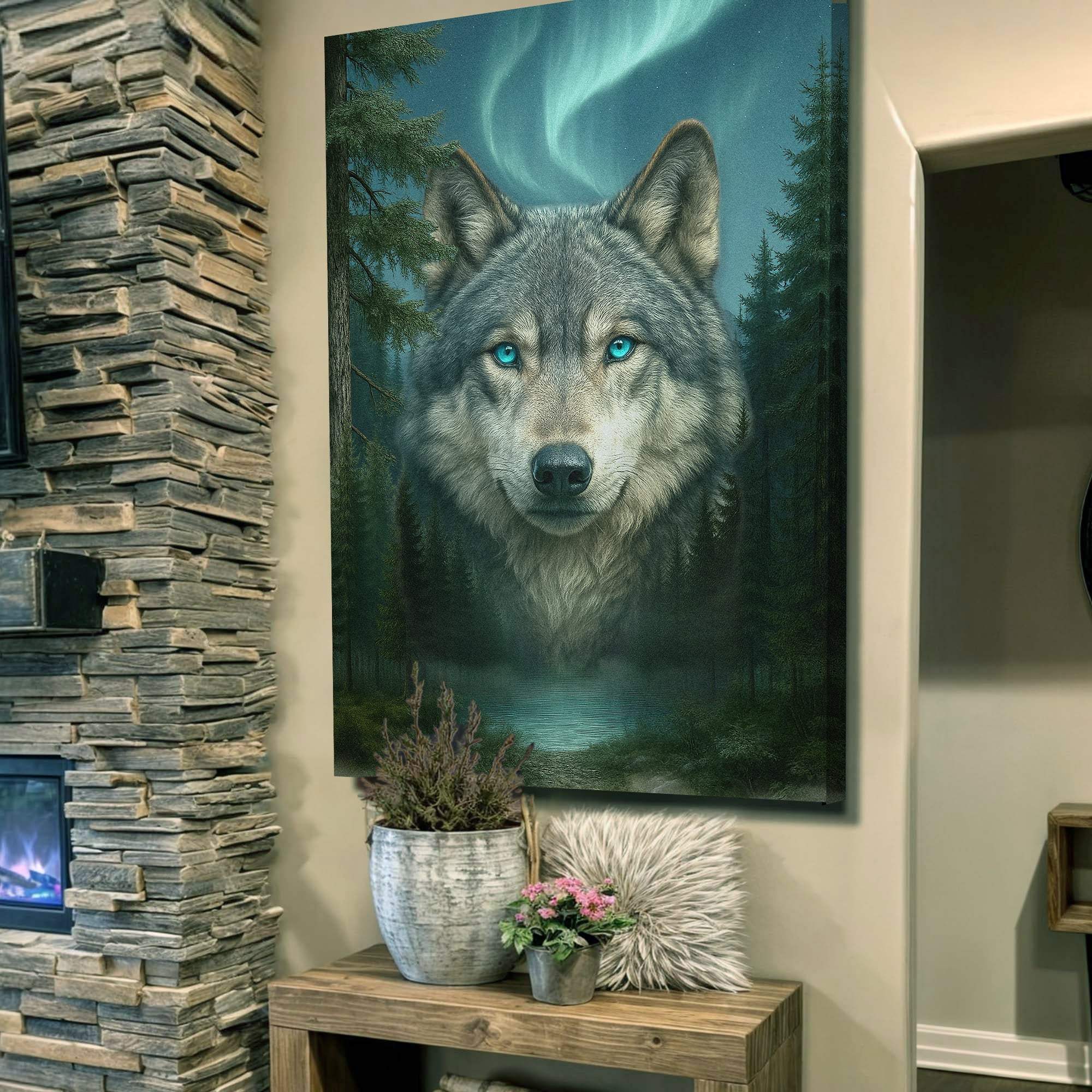 Wolf Northern Symphony Wall Art - Image 2