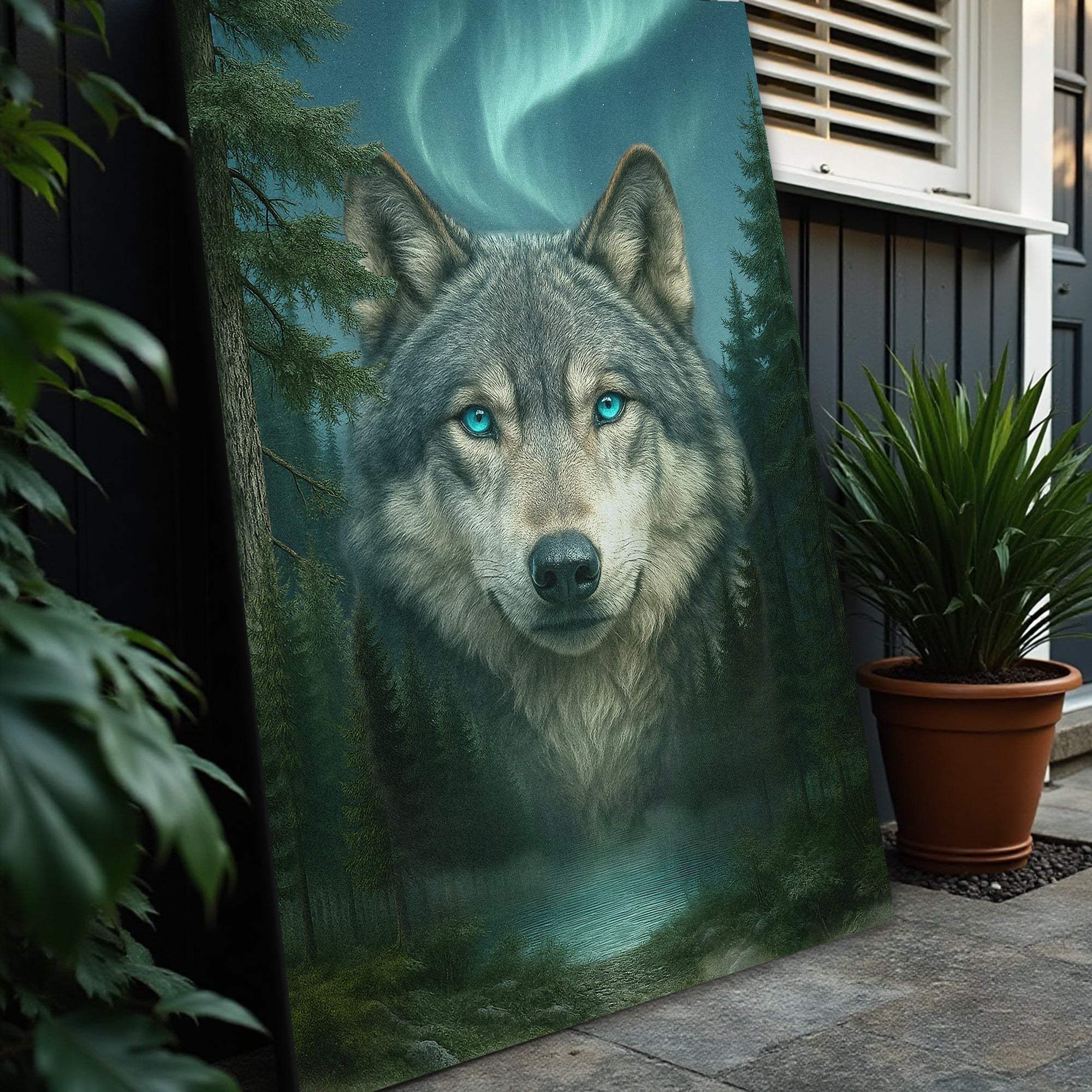 Wolf Northern Symphony Wall Art - Image 5