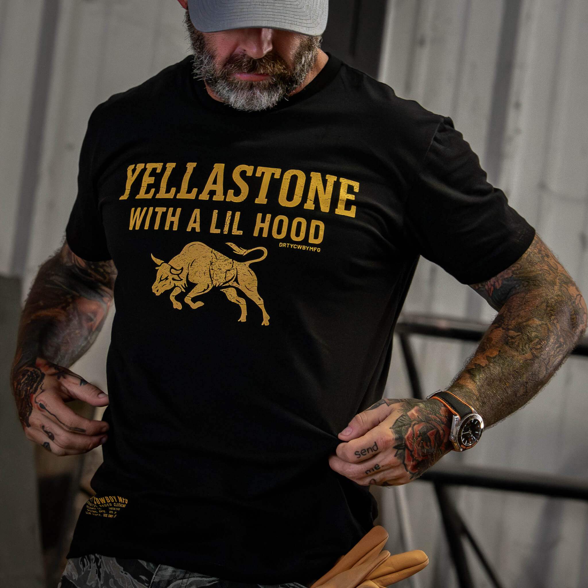 Yellastone Men's T-Shirt - Image 3