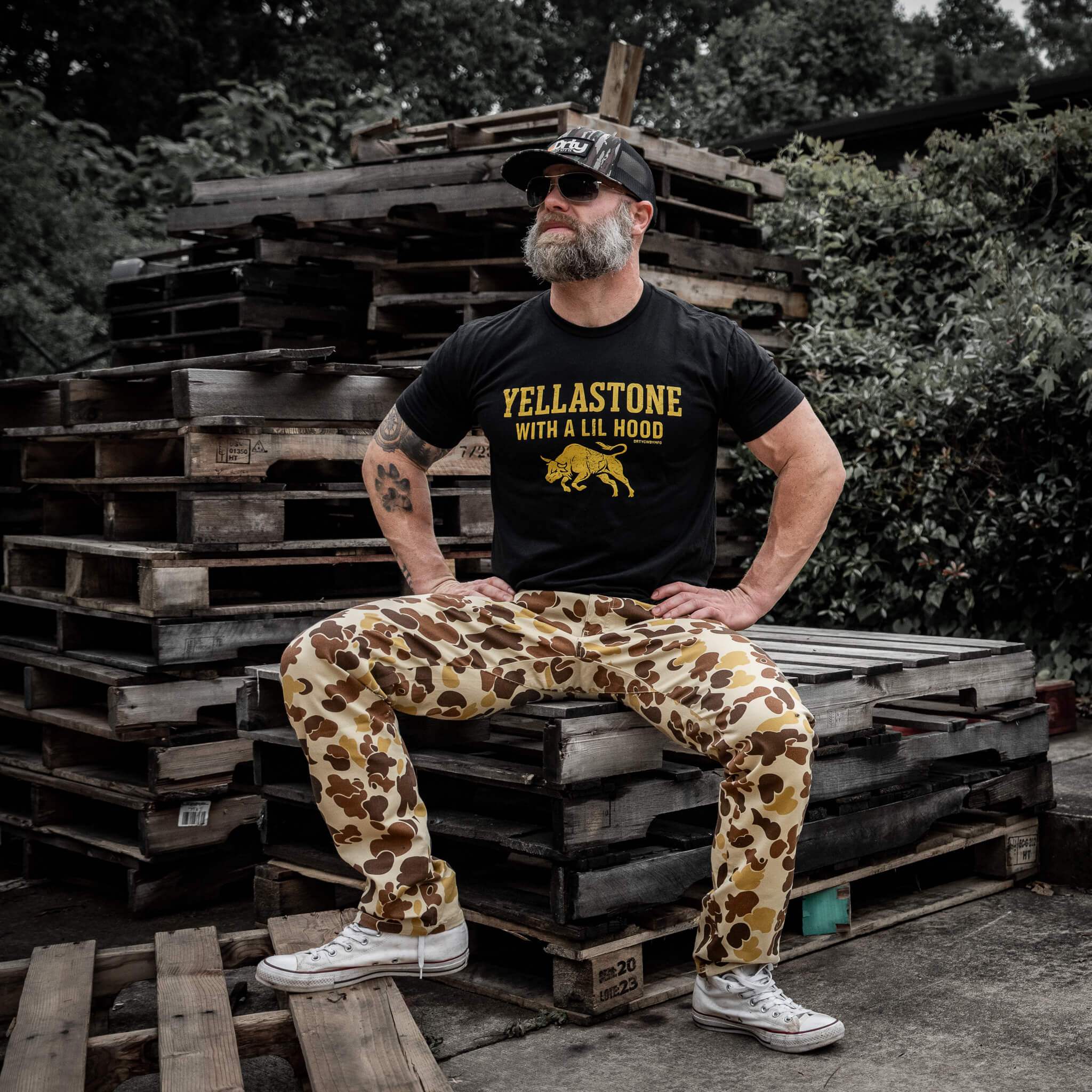 Yellastone Men's T-Shirt - Image 5