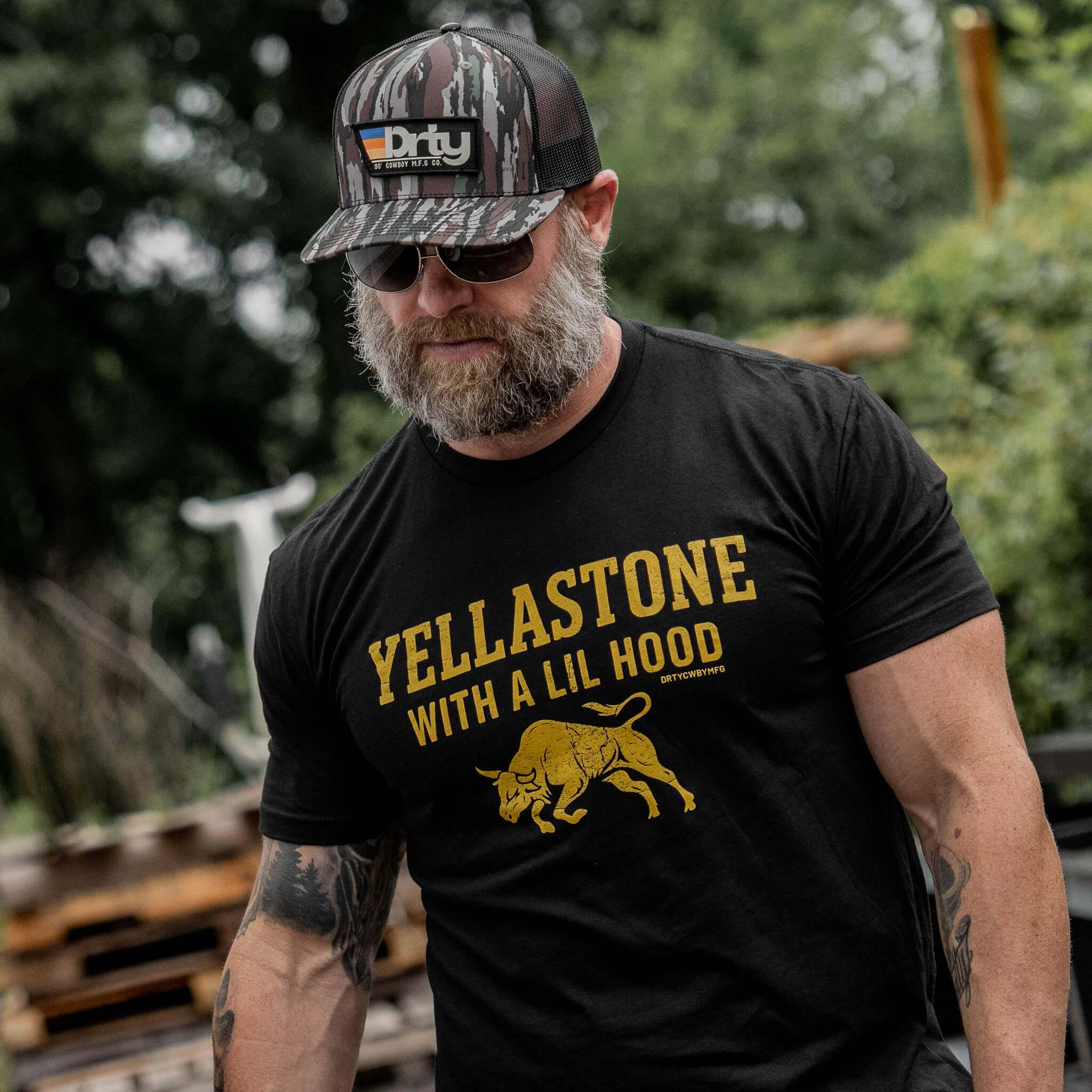 Yellastone Men's T-Shirt - Image 8