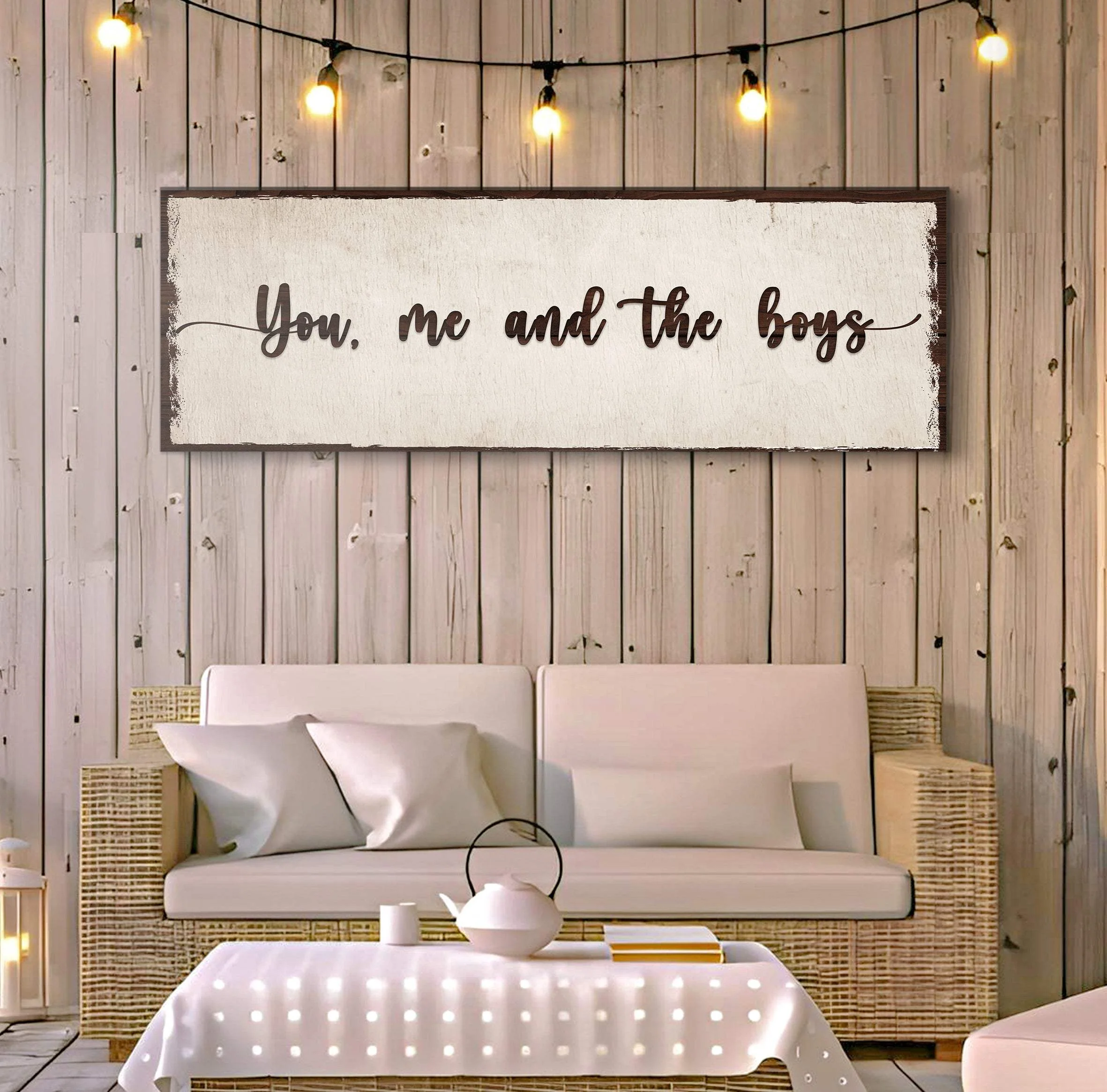 You, Me, And The Boys Sign IV - Image 2
