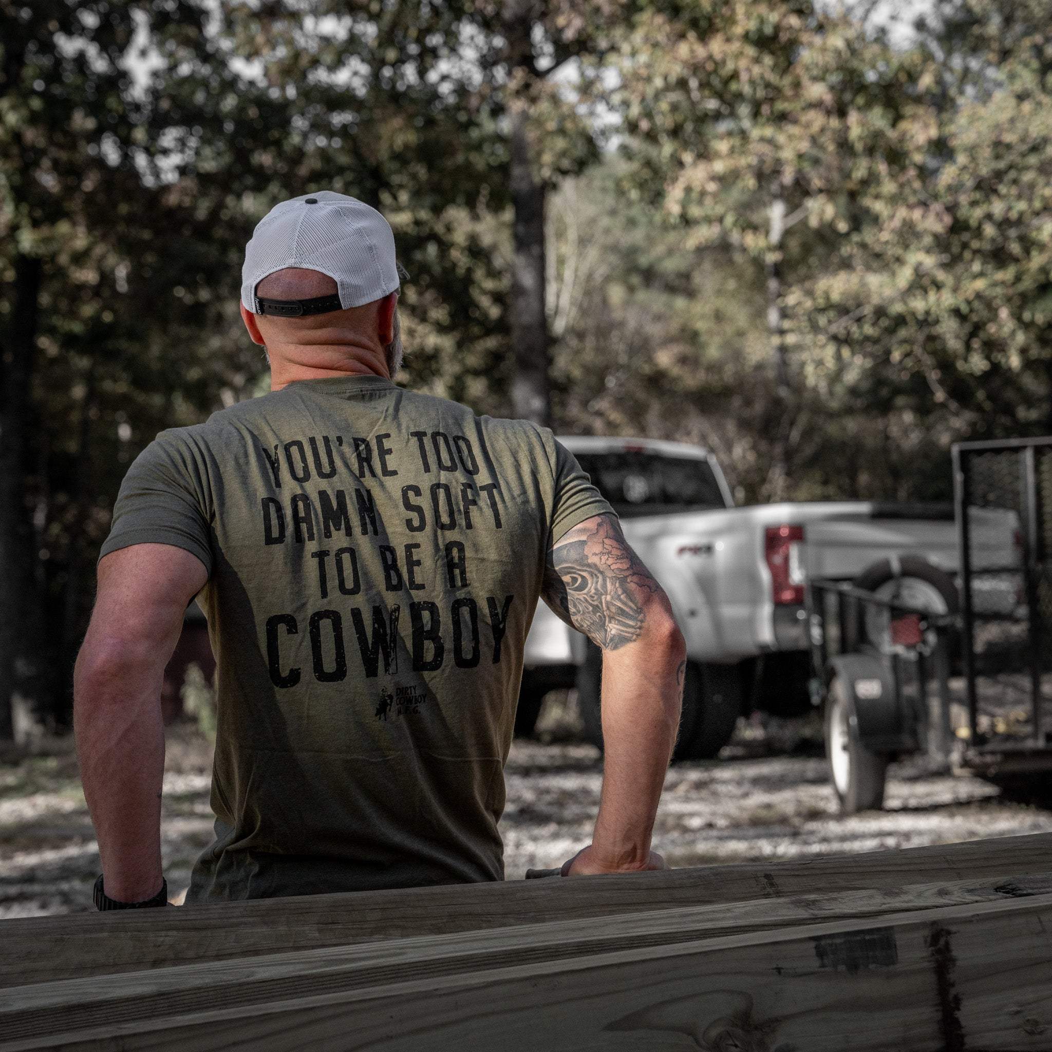 You're Too Damn Soft To Be A Cowboy Men's T-Shirt - Image 13
